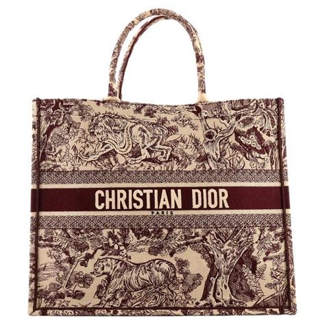 dior book tote tiger|christian Dior Book Tote personalized.